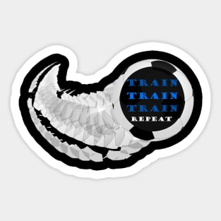 Soccer Training Design Sticker